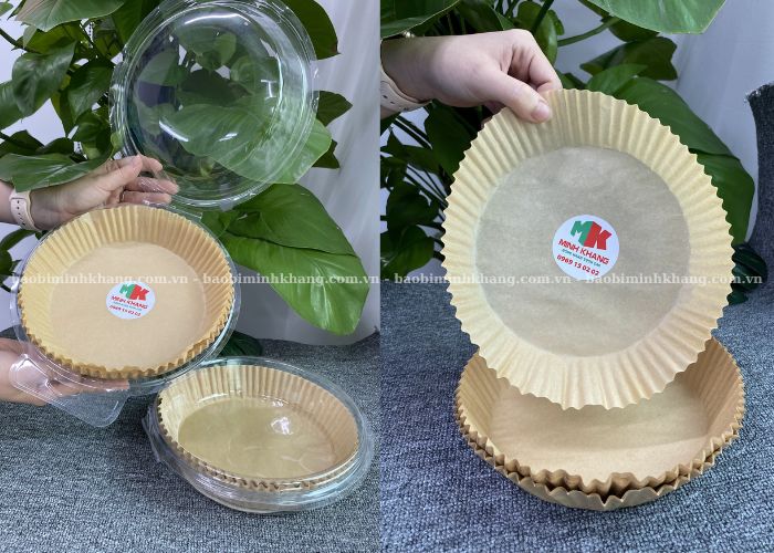 Minh Khang - Nơi mua khay giấy nến thấm dầu chất lượng, chịu nhiệt tốt
