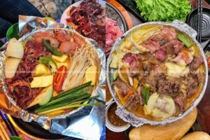 Món bò nướng giấy bạc rất được mọi người ưa thích